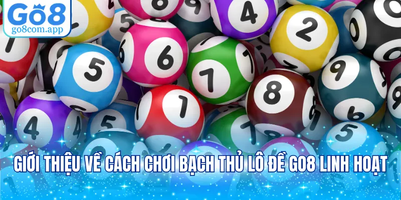 Giới thiệu về cách chơi bạch thủ lô đề GO8 linh hoạt