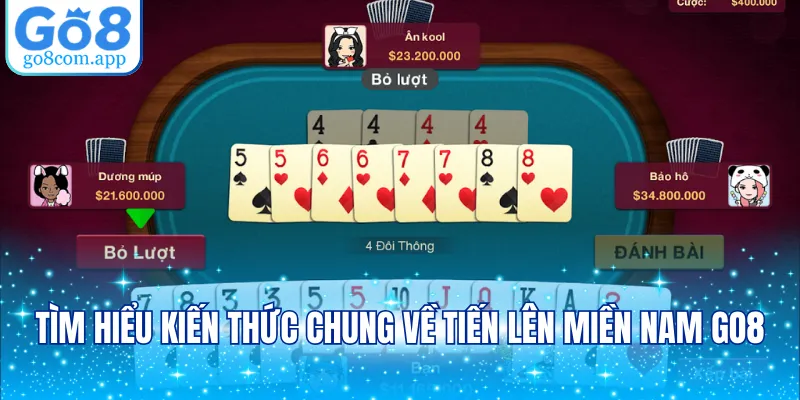 Tìm hiểu kiến thức chung về Tiến Lên Miền Nam GO8